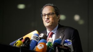 Catalan president Quim Torra